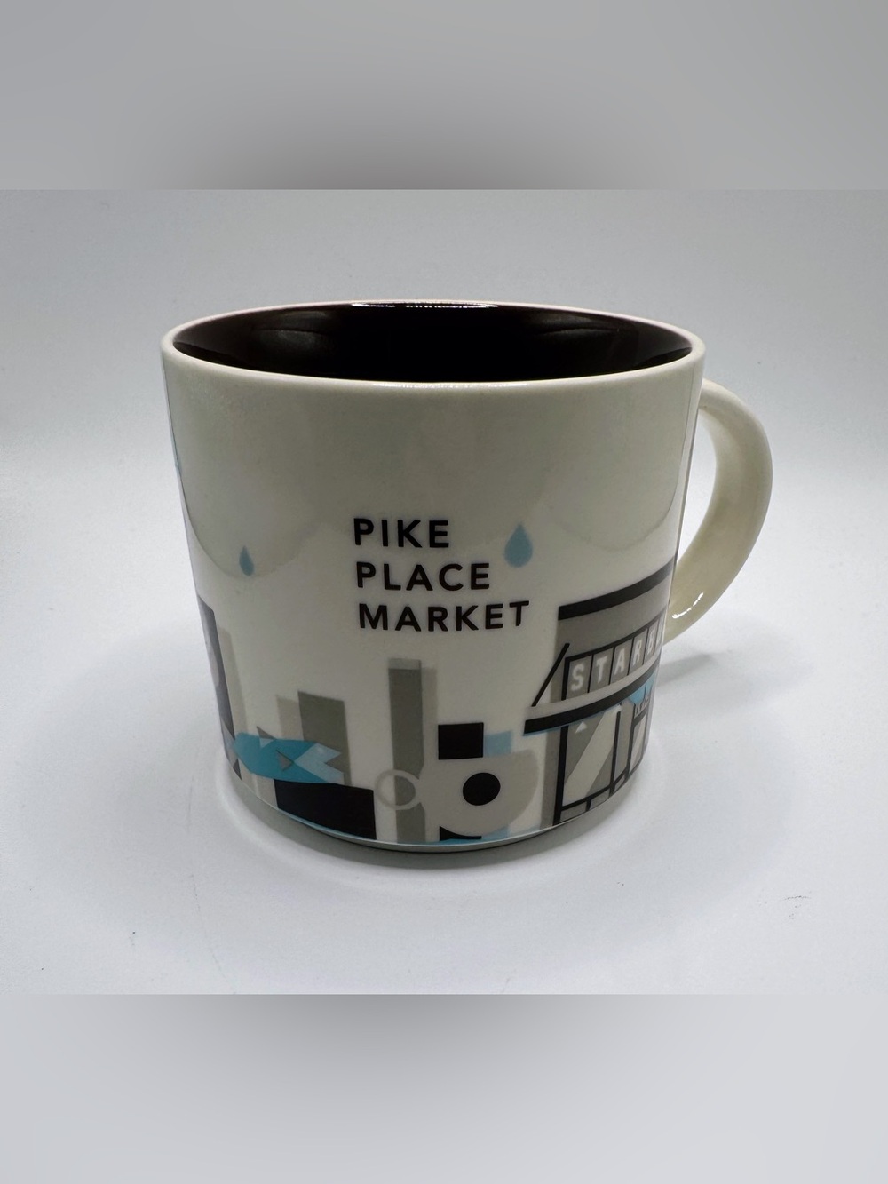Starbucks Pike Place Market Ceramic Mug YOU ARE HERE Collection